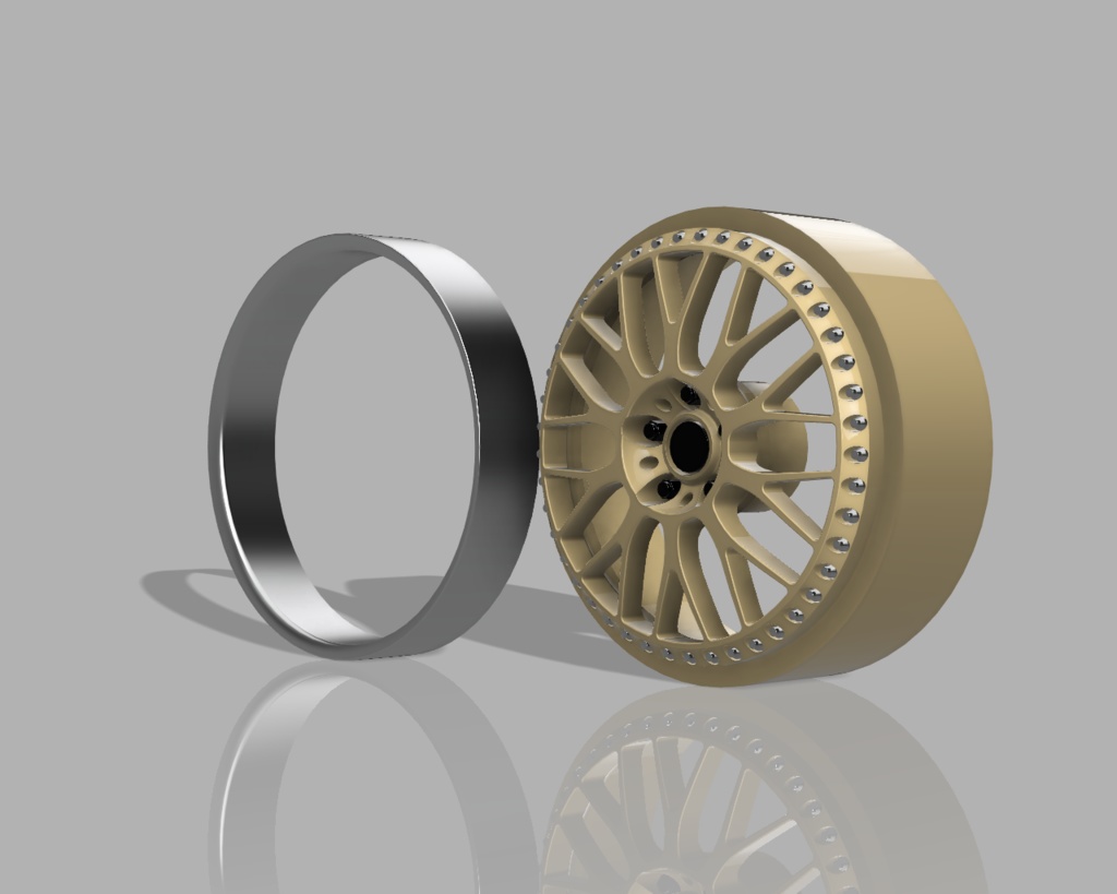 1/24 プラモデル ホイール VS-XXタイプ