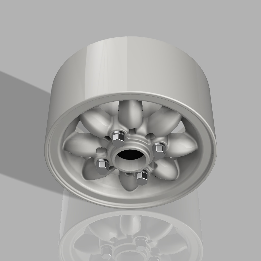 1/24 プラモデル ホイール CR 10タイプ