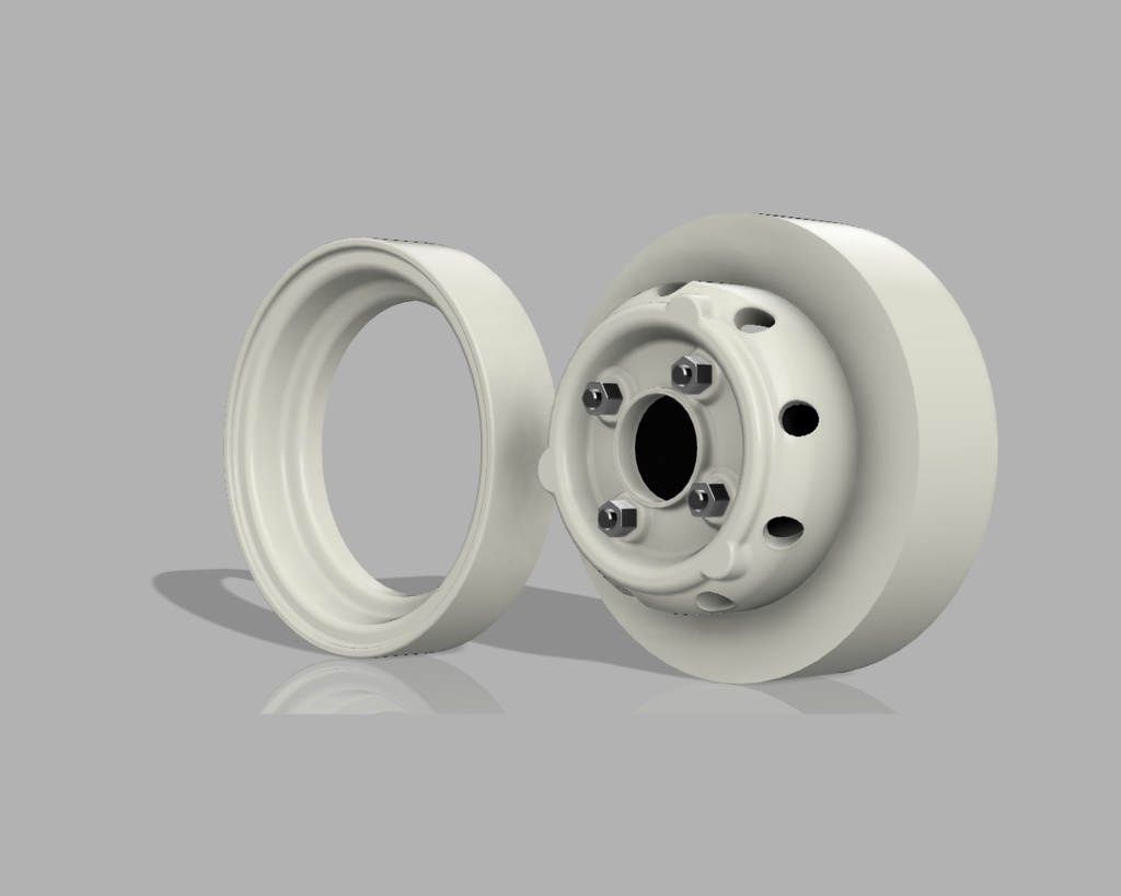 1/24 プラモデル ホイール Cooperタイプ