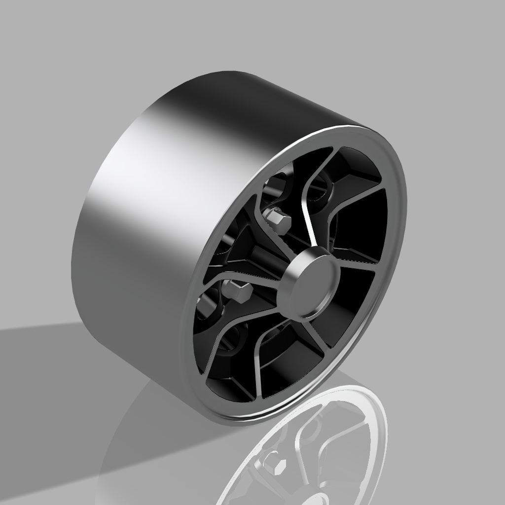 1/24 プラモデル ホイール D1タイプ