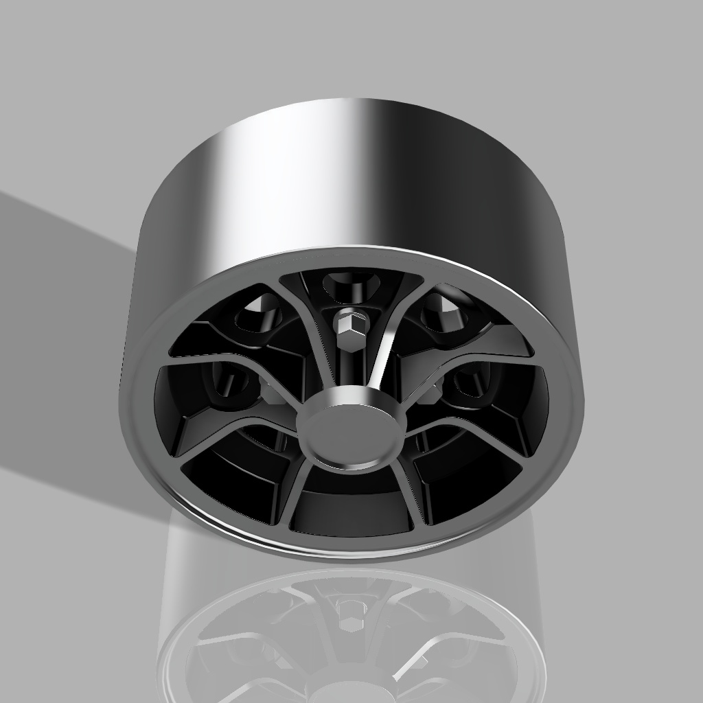 1/24 プラモデル ホイール D1タイプ