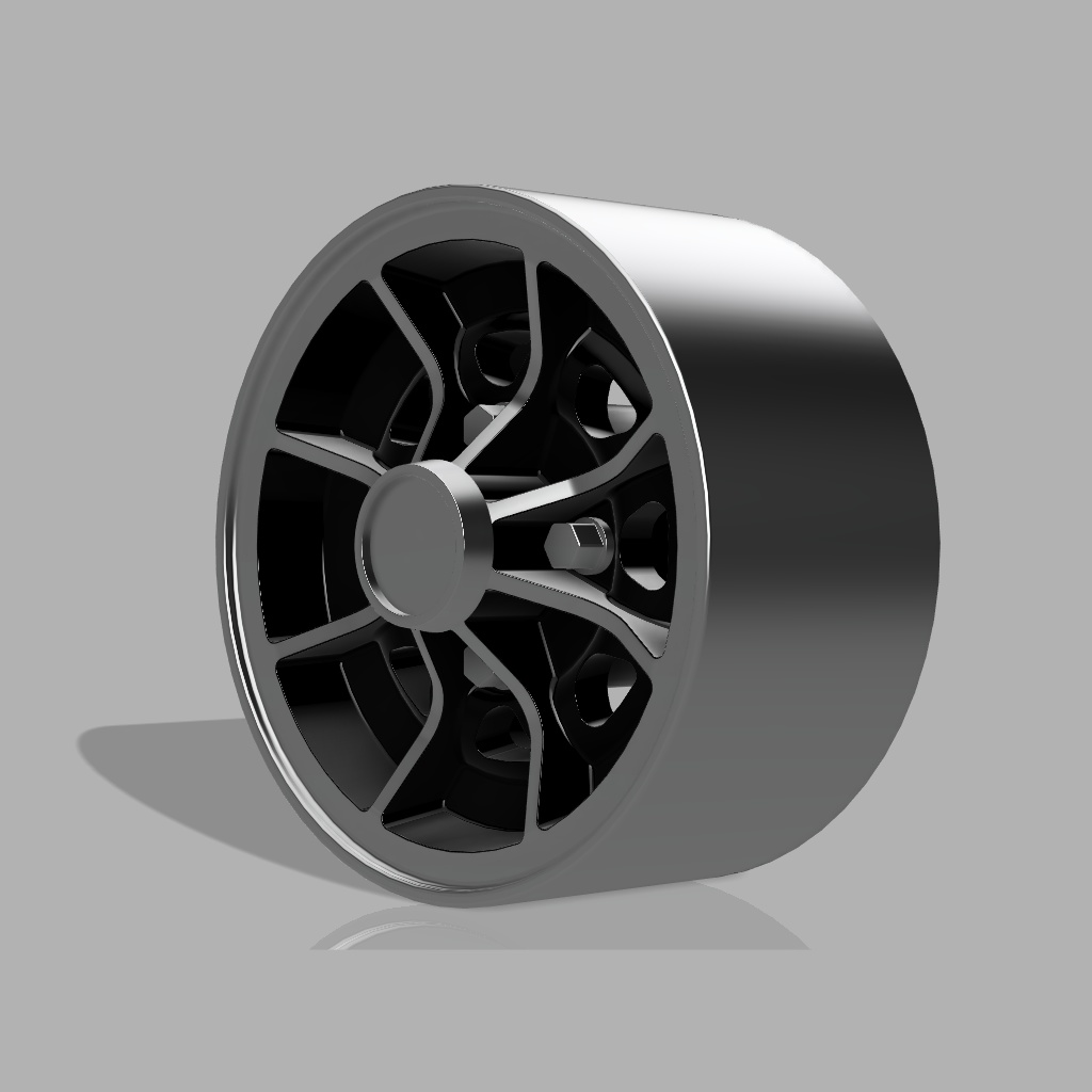 1/24 プラモデル ホイール D1タイプ