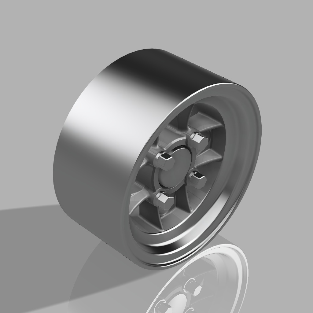 1/24 プラモデル ホイール マンバ タイプ