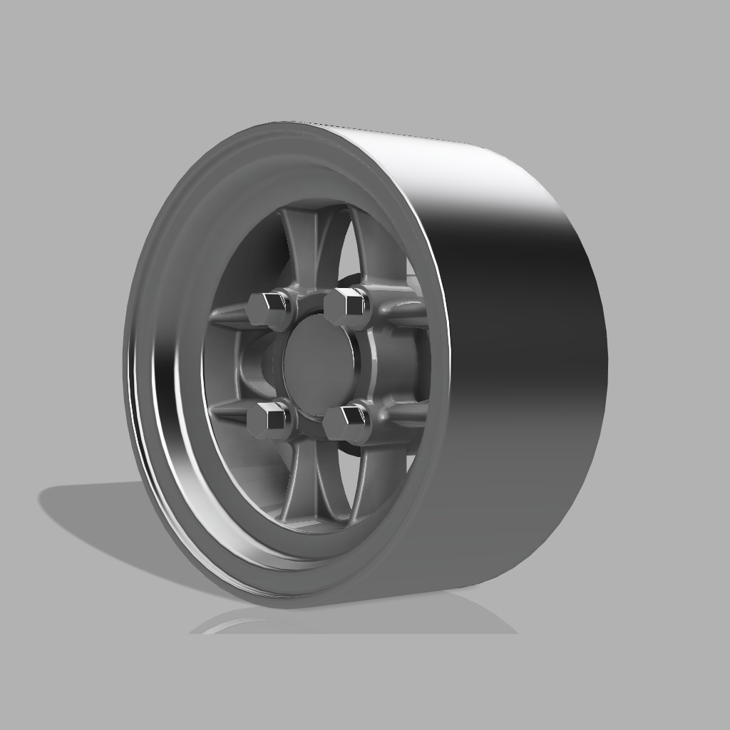 1/24 プラモデル ホイール マンバ タイプ