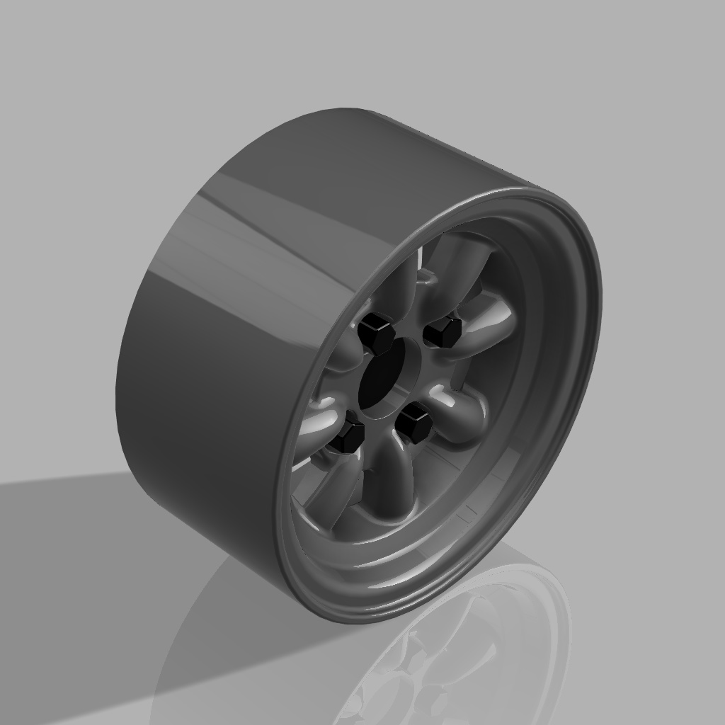 1/24 プラモデル ホイール 8スポーク 10 タイプ