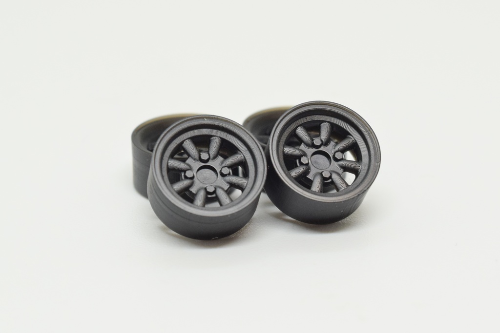 1/24 プラモデル ホイール 8スポーク 10 タイプ