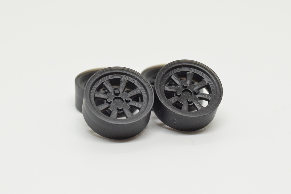 1/24 プラモデル ホイール 8スポーク 12タイプ