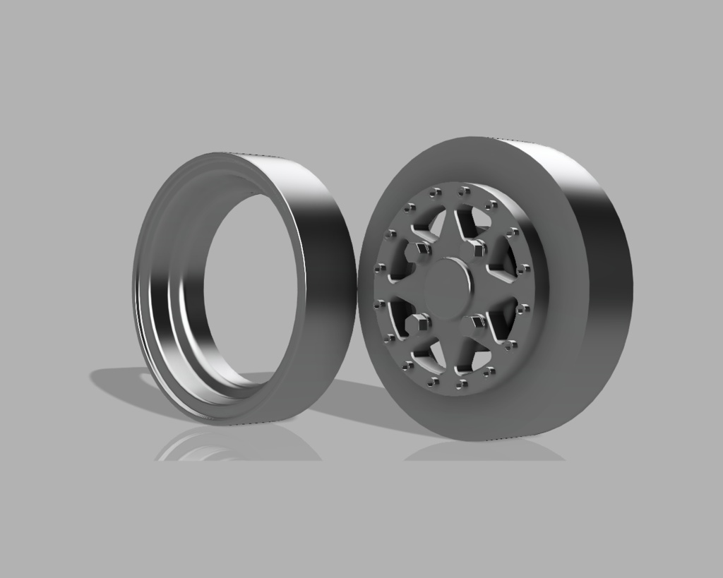 1/24 プラモデル ホイール スペクトラム タイプ