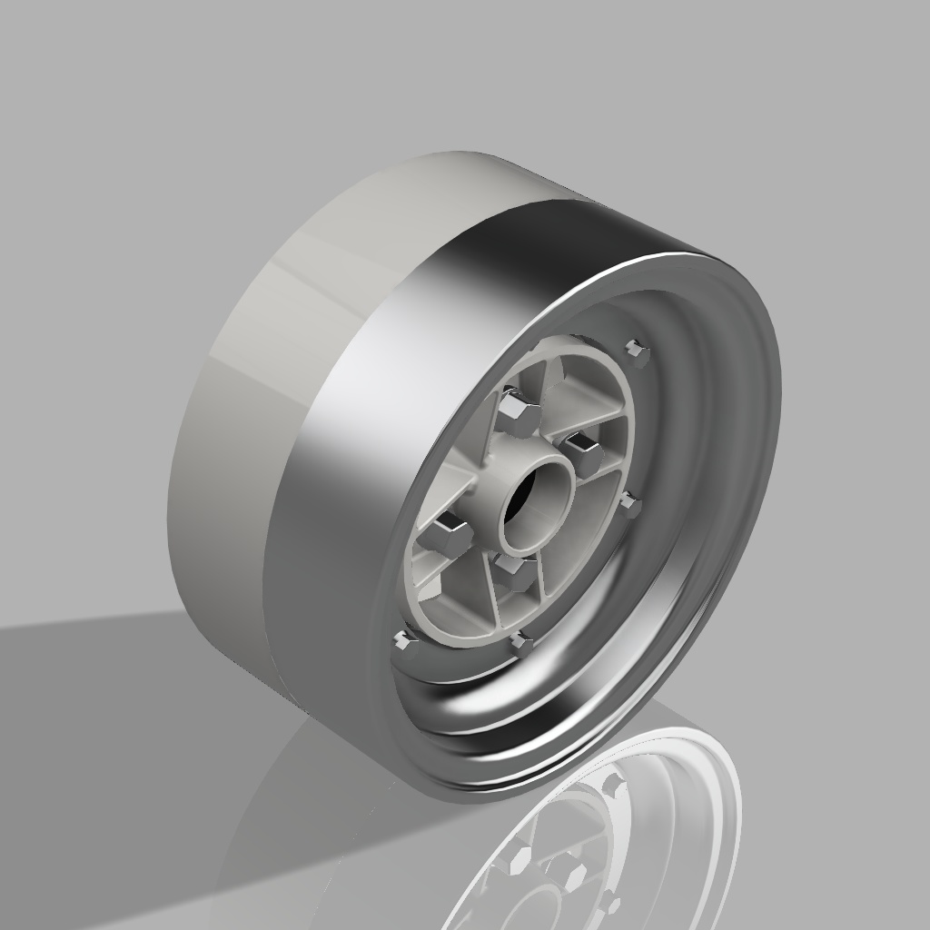 1/24 プラモデル ホイール FL2 タイプ