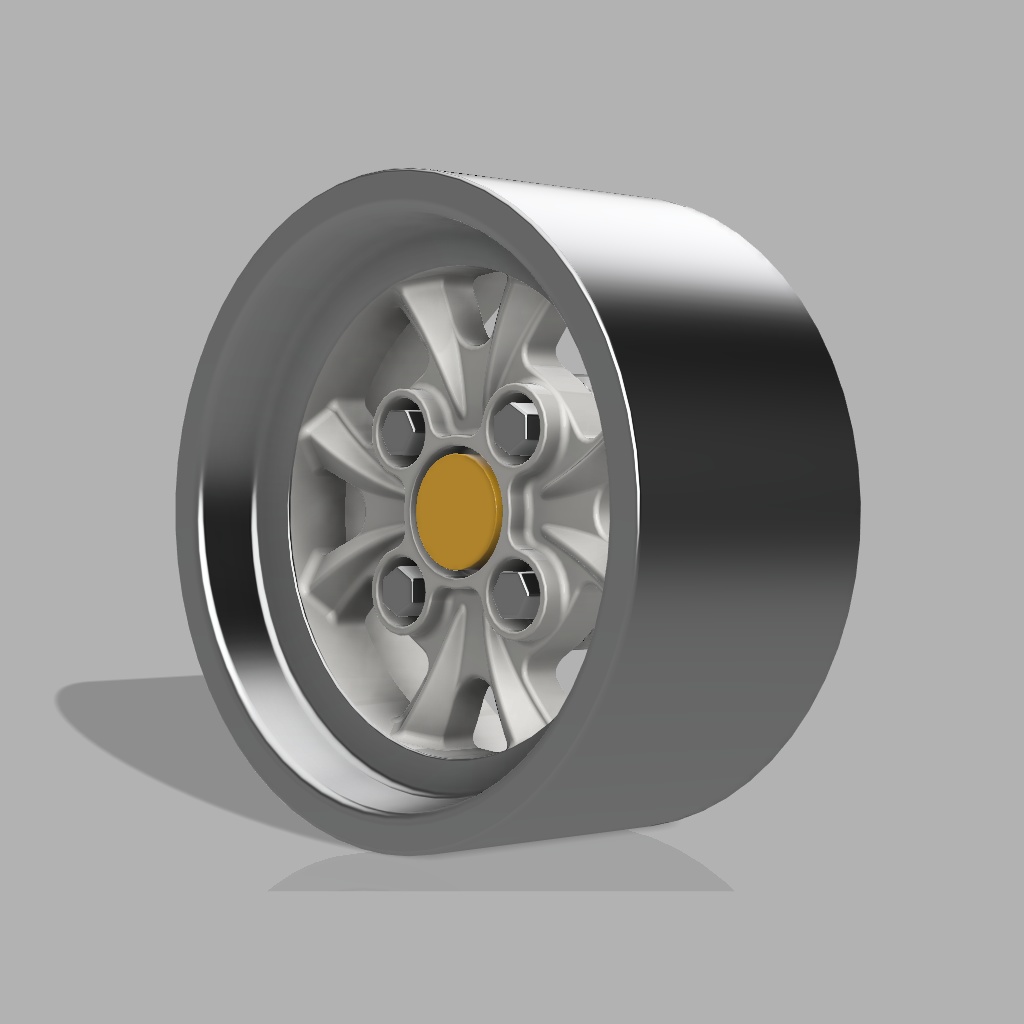 1/24 プラモデル ホイール ヴァルタン 10 タイプ