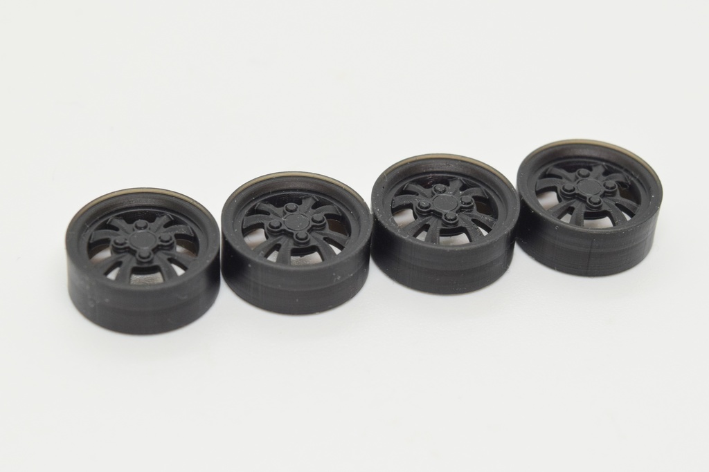 1/24 プラモデル ホイール ヴァルタン 12 タイプ