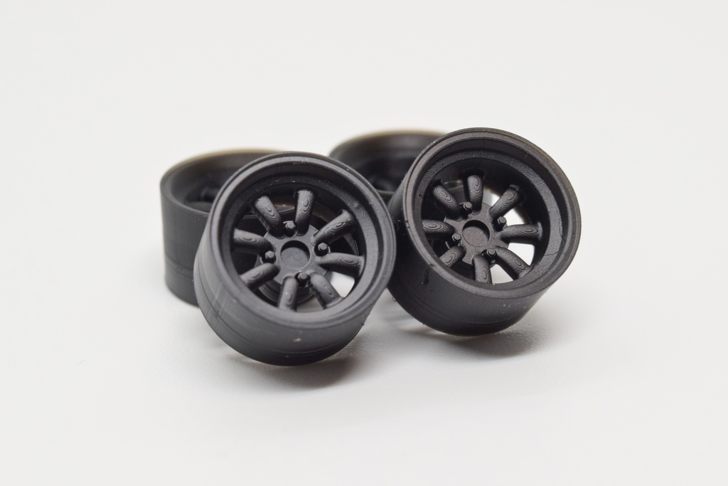 1/24 プラモデル ホイール 神戸製鋼マグ タイプ