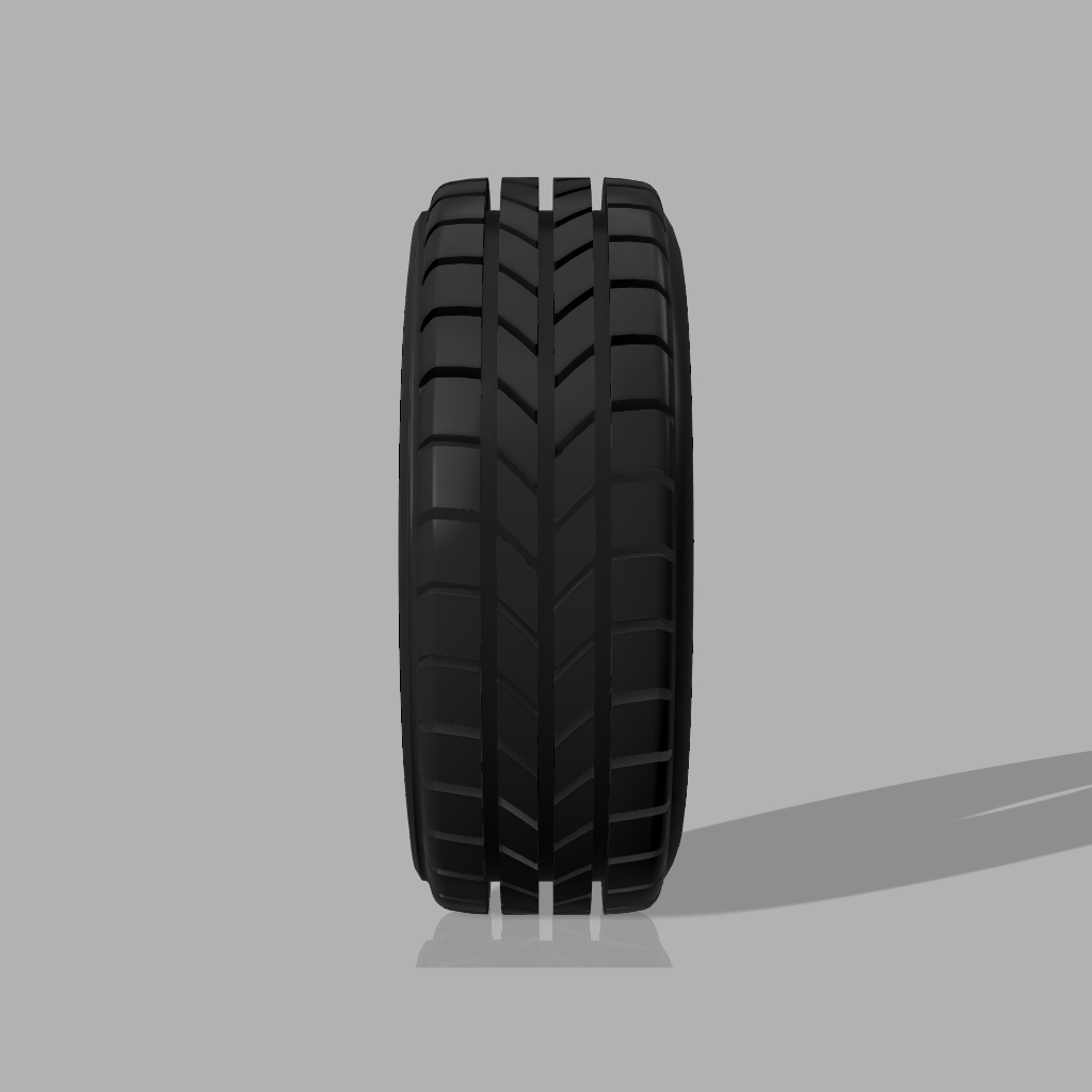 1/24 プラモデル タイヤ D93J タイプ