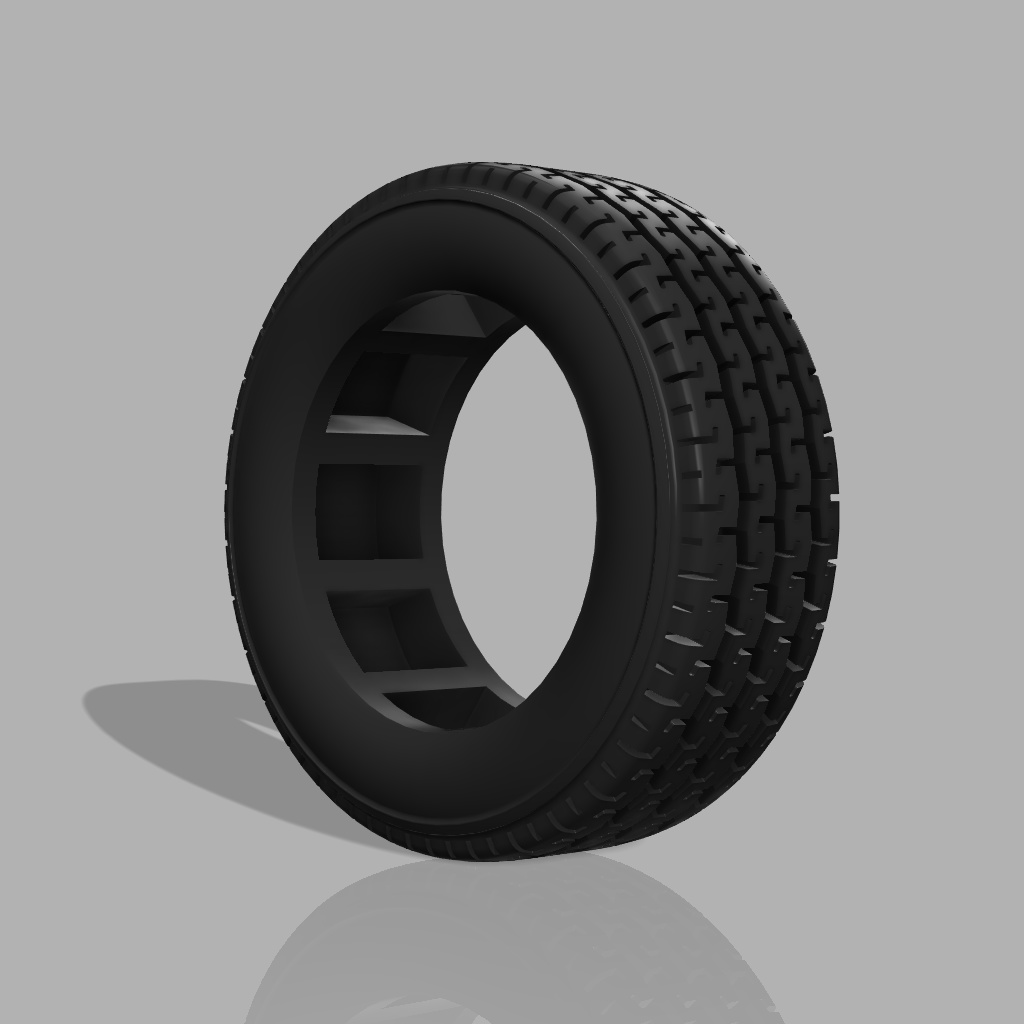 1/24 プラモデル タイヤ R7 タイプ