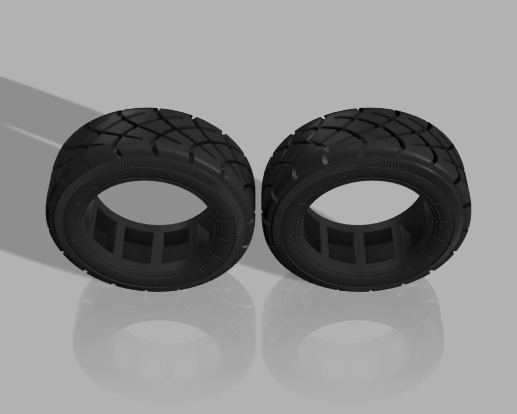 1/24 プラモデル タイヤ A032R タイプ