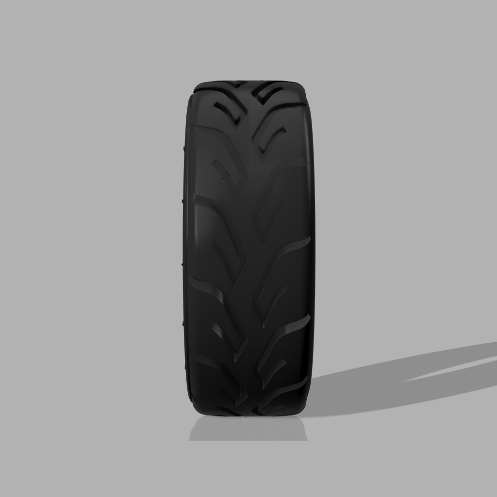 1/24 プラモデル タイヤ A048 12 タイプ