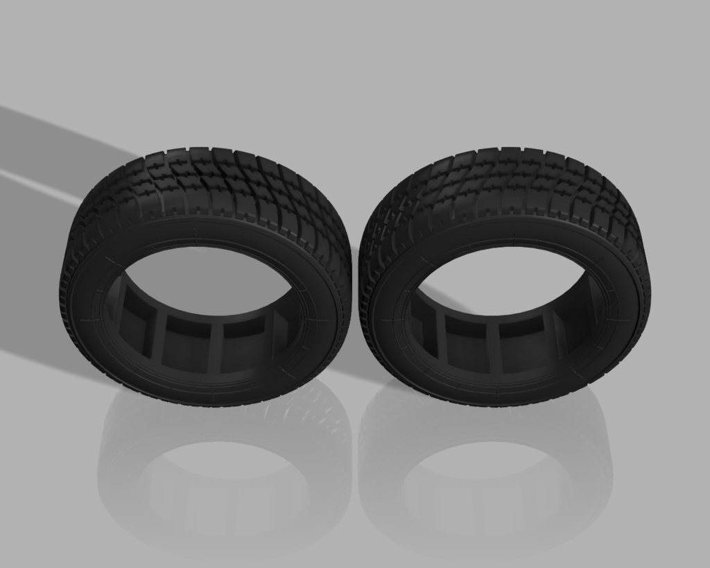 1/24 プラモデル タイヤ A021R タイプ