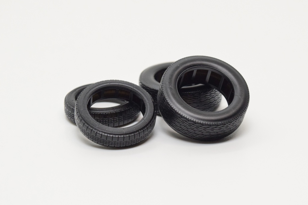 1/24 プラモデル タイヤ Wideoval タイプ