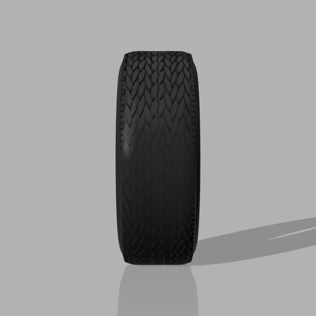 1/24 プラモデル タイヤ Wideoval タイプ