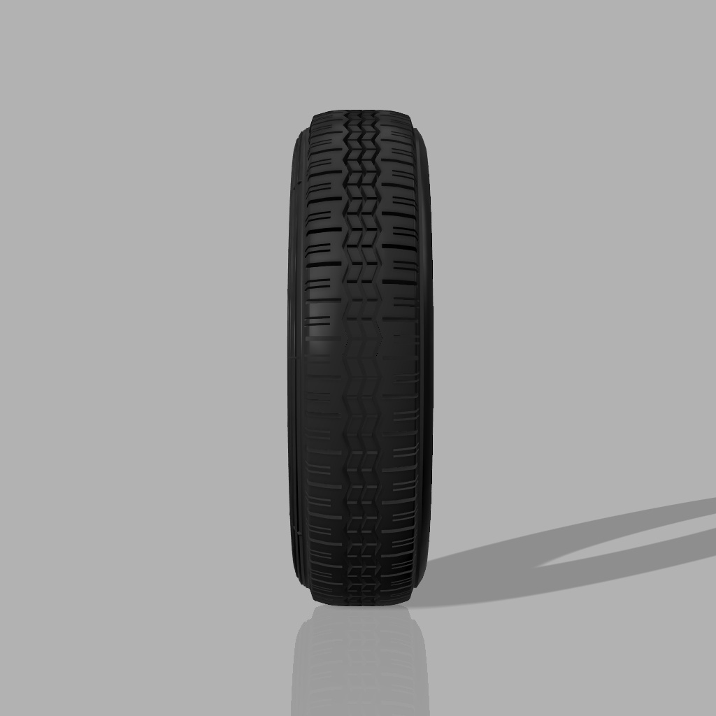 1/24 プラモデル タイヤ Wideoval タイプ