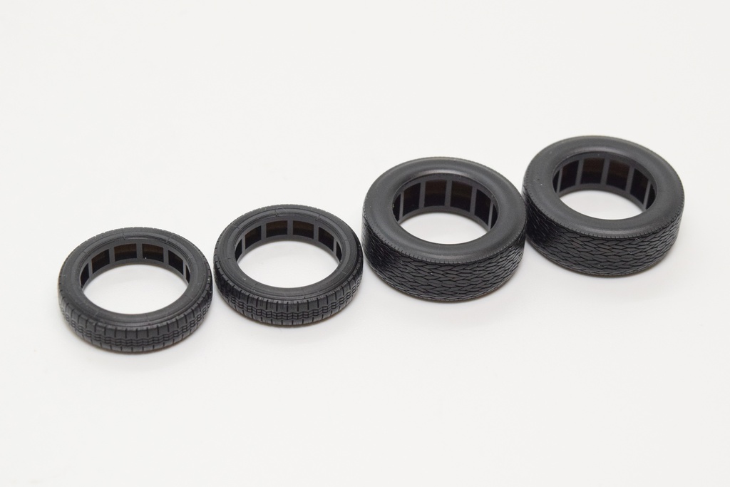 1/24 プラモデル タイヤ Wideoval タイプ