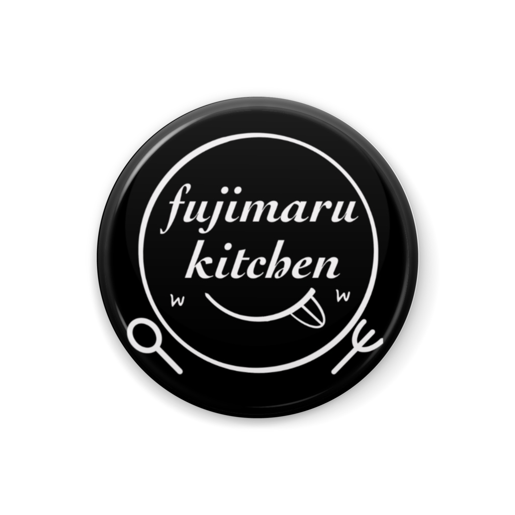 fujimaru kitchen ロゴ缶バッジ 旧デザイン