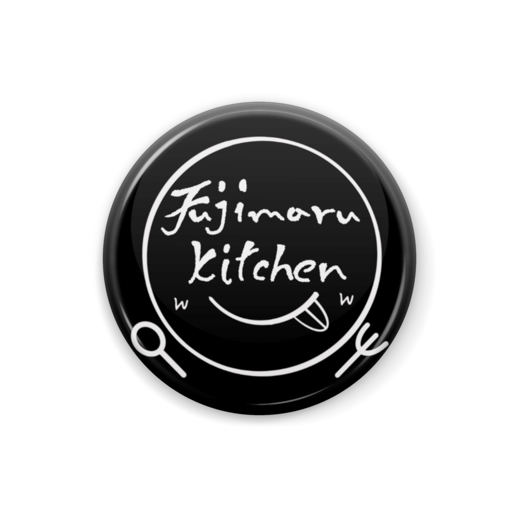 fujimaru kitchen ロゴ缶バッジ 新デザイン