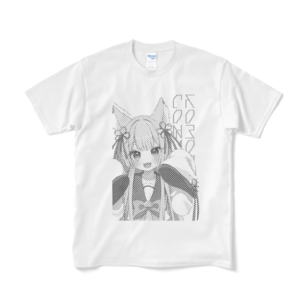 狐森ろべお誕生日2024白Tシャツ