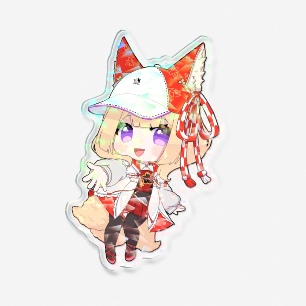 ホログラムアクリルキーホルダー(ろべ)