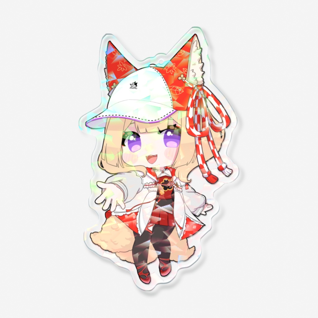 ホログラムアクリルキーホルダー（ろべ）
