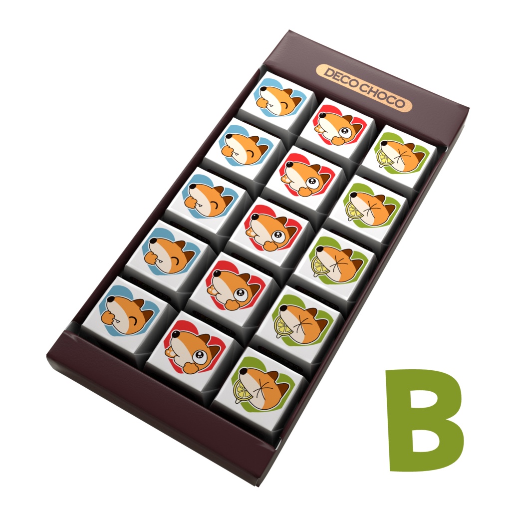 DECOチョコ(15個) 追加購入