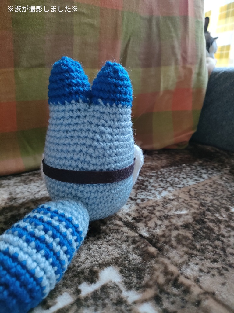 ラッキービースト(青)あみぐるみ
