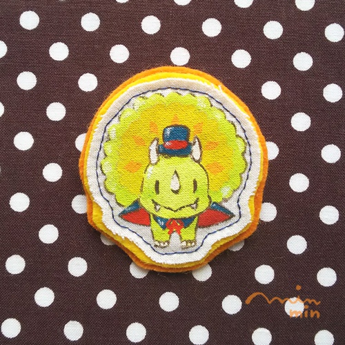 バッジ おっとりけらとぷすハロウィーン