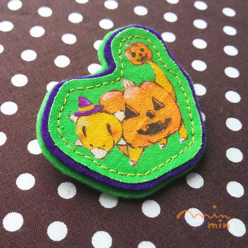 バッジ おっとりけらとぷすハロウィーン