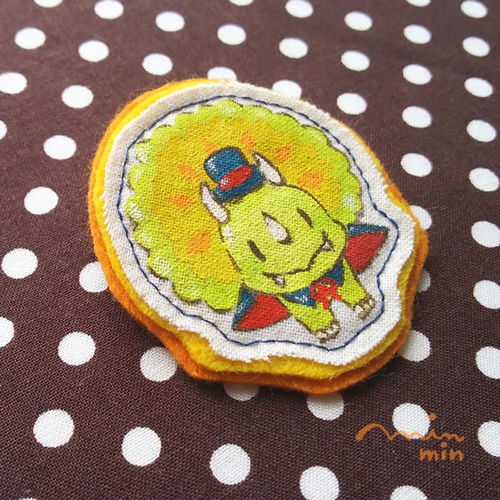 バッジ おっとりけらとぷすハロウィーン