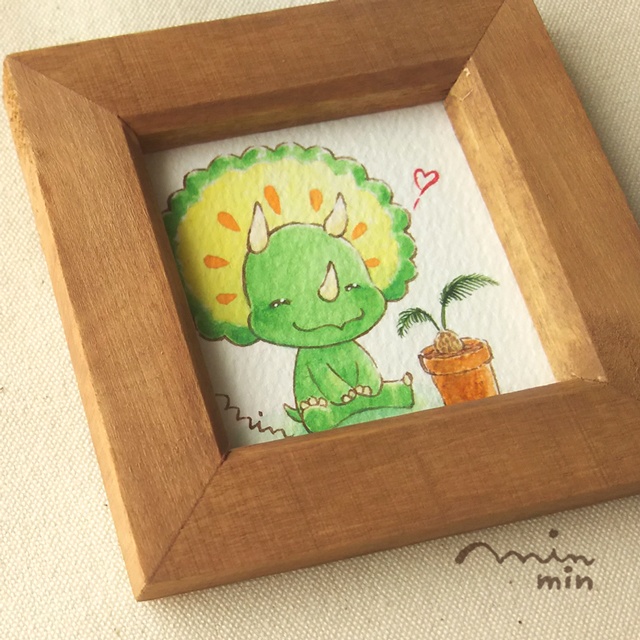 ミニ原画 『大きくなあれ』