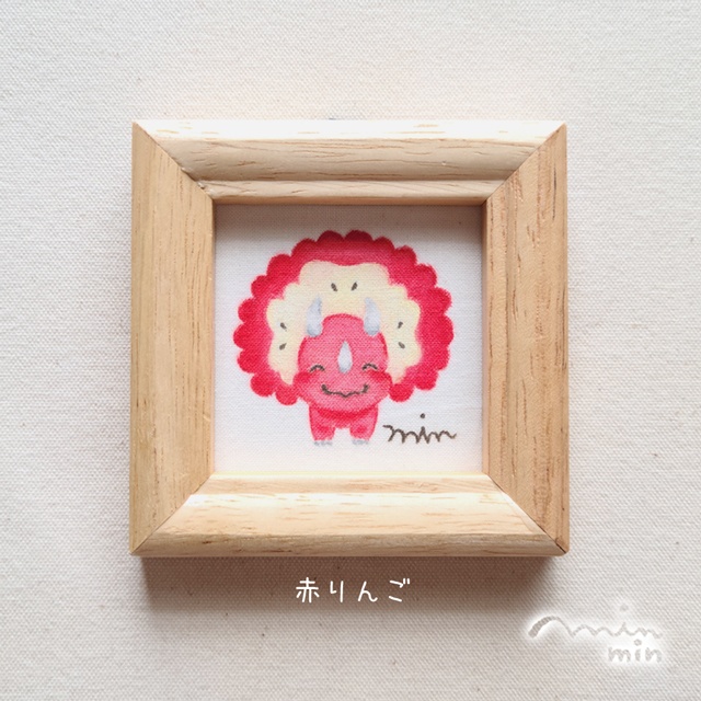 ミニ原画 おっとりけらとぷす りんご🍎🍏