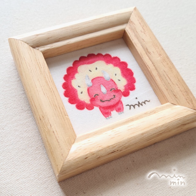 ミニ原画 おっとりけらとぷす りんご🍎🍏