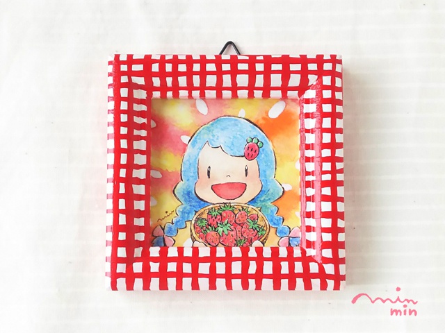 ミニ原画 『いちごできたっっ!!』