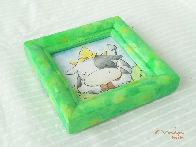 ミニ原画 『ぽかぽか陽気』