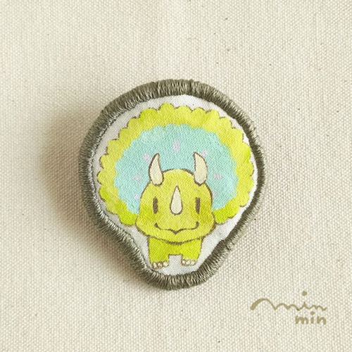 バッジ トリケラトプス カウンターパート