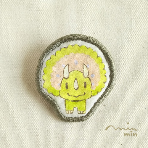 バッジ トリケラトプス カウンターパート