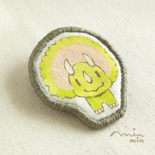 バッジ トリケラトプス カウンターパート