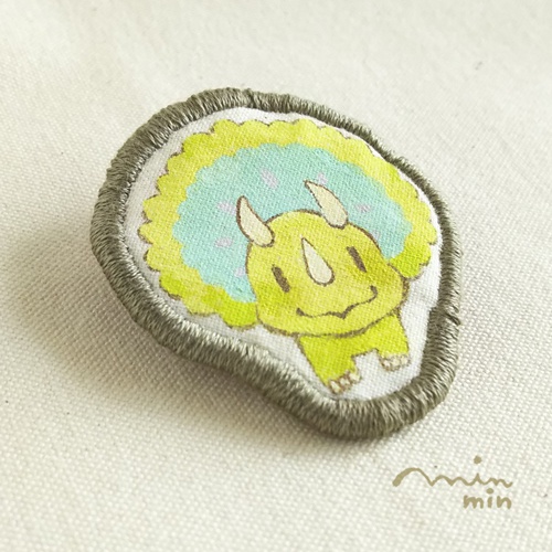 バッジ トリケラトプス カウンターパート