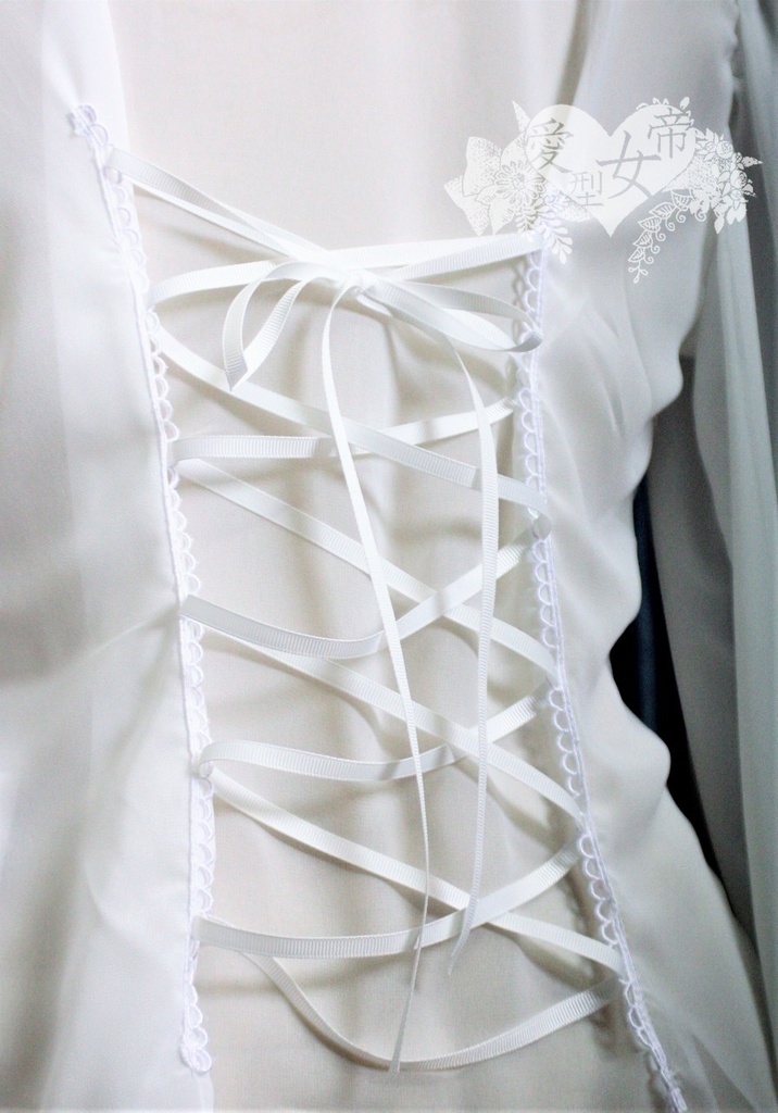 シフォンボウタイブラウス