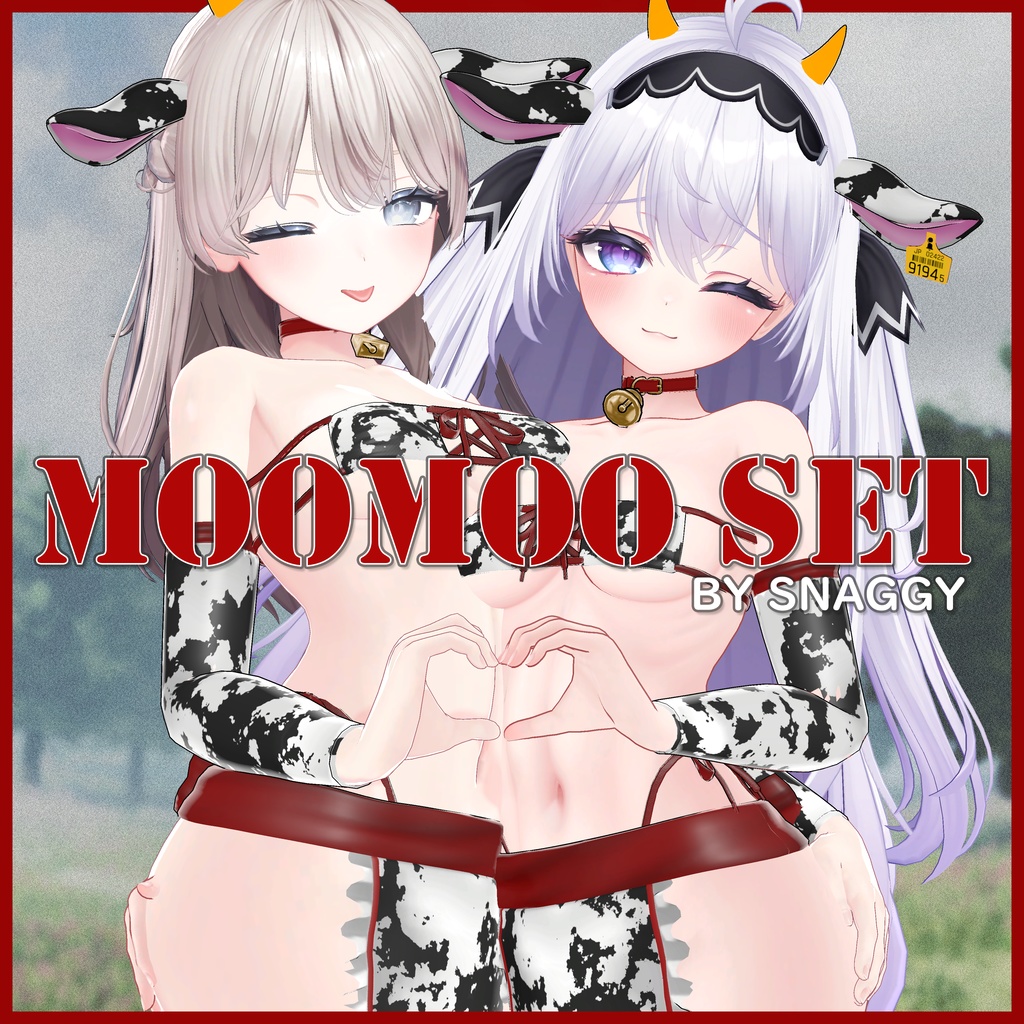 [10アバター対応] MooMoo Set