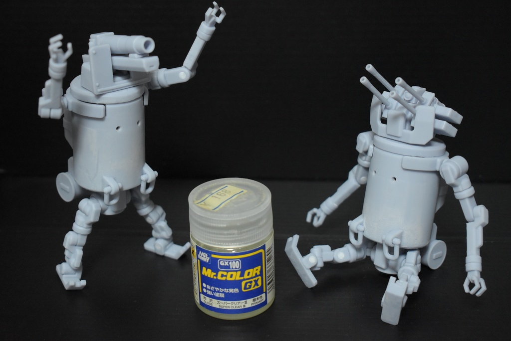 円筒ロボ(対空、歩兵砲)