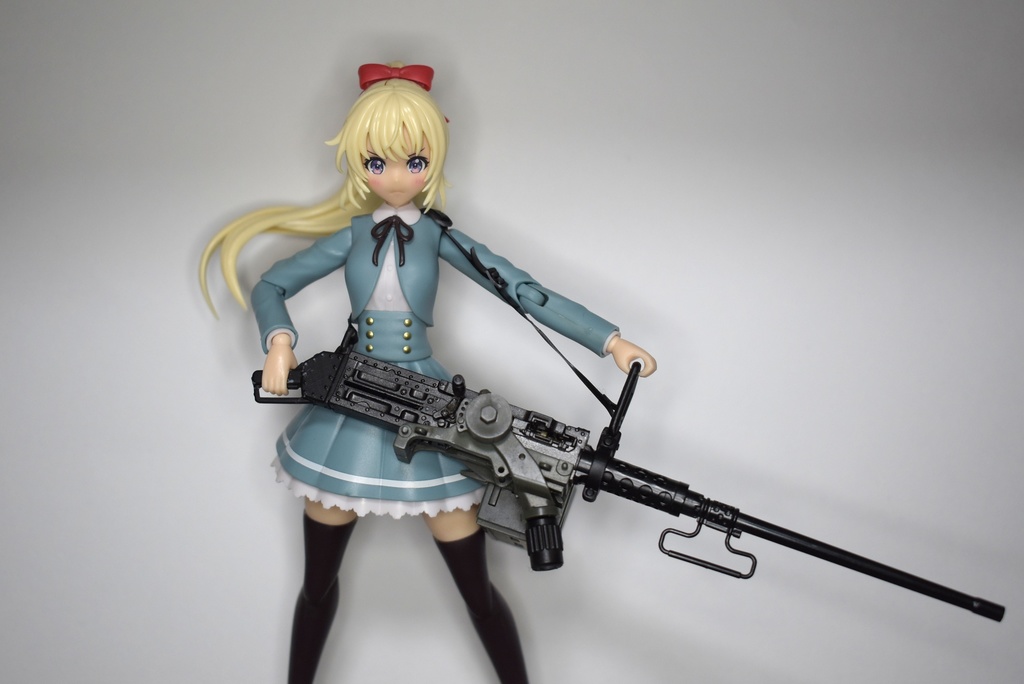 リトルアーモリーM2重機関銃用手持ち武器化改造パーツ