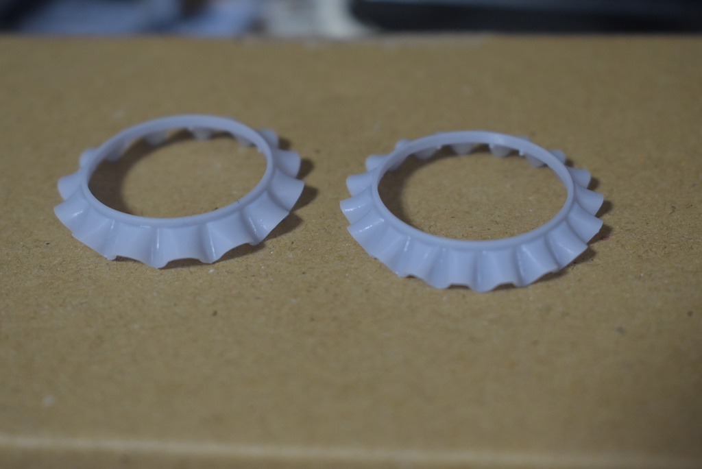 ヒップフリル製作用部品