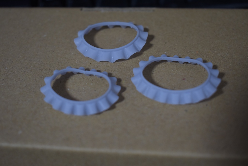 ヒップフリル製作用部品